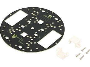 Podwozie kołowe 50:1 czarny O122mm 6VDC Ipracy:40mA