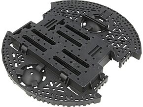 Podwozie kołowe 120:1 czarny 3÷6VDC Ipracy:130mA Imax:1,25A Podwozie kołowe 120:1 czarny 3÷6VDC Ipracy:130mA Imax:1,25A