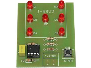 Elektroniczna kostka do gry (do montażu)