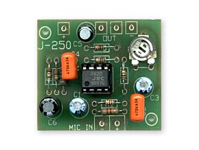 Przedwzmacniacz do mikrofonu elektretowego (do montażu) Przedwzmacniacz do mikrofonu elektretowego (do montażu)