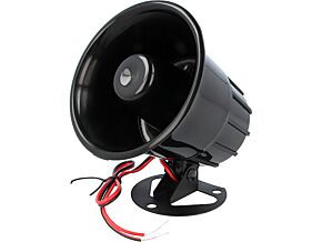 Syrena dynamiczna 12V 1-tonowa o średnicy 105mm Syrena dynamiczna 12V 1-tonowa o średnicy 105mm