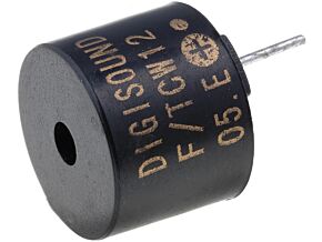 Sygnalizator piezoelektryczny fi12x9,5mm 88dB