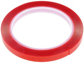 Taśma dwustronna AFTC W:9mm L:5m D:0,5mm Klej akrylowy 100°C Taśma dwustronna AFTC W:9mm L:5m D:0,5mm Klej akrylowy 100°C