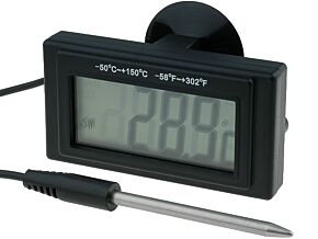 Panelowy miernik temperatury LCD 3,5 cyfry 19mm -50÷150°C