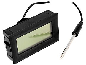 Panelowy miernik temperatury LCD 3,5 cyfry 19mm -50÷300°C