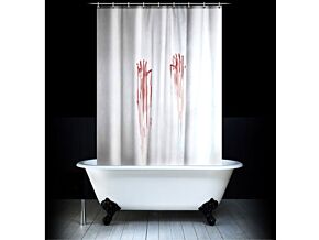 Krwawa zasłona prysznicowa