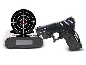 Wystrzałowy budzik - tarcza strzelnicza Wystrzałowy budzik - tarcza strzelnicza