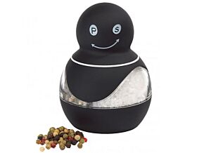 Solniczka i pieprzniczka w jednym- czarna