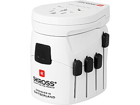 Wtyczka podróżna Skross Travel Adapter PRO WORLD & USB Wtyczka podróżna Skross Travel Adapter PRO WORLD & USB