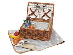 Kosz piknikowy dla czterech osób
