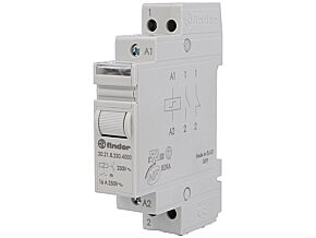 Przekaźnik instalacyjny FINDER bistabilny SPST-NO 230VAC Montaż DIN