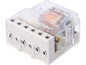 Przekaźnik instalacyjny FINDER bistabilny DPST-NO Ucewki:230VAC Przekaźnik instalacyjny FINDER bistabilny DPST-NO Ucewki:230VAC