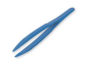 Pęseta prosta plastikowa z tworzywa ABS 125mm