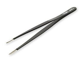 Pęseta prosta czerniona C.K typ 2308 145mm Pęseta prosta czerniona C.K typ 2308 145mm