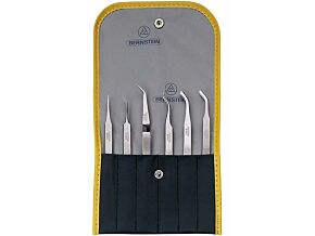 Zestaw 6szt. BERNSTEIN 5-050 pęset SMD w etui Zestaw 6szt. BERNSTEIN 5-050 pęset SMD w etui