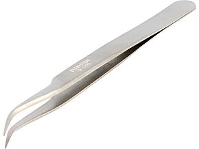 Pęseta 120mm BERNSTEIN 5-055 do prac precyzyjnych Ostrza wąskie, zagięte