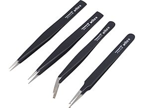 Zestaw 4szt. pęset ESD WIHA 32349 Zestaw 4szt. pęset ESD WIHA 32349