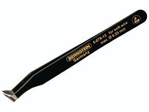 Pęseta 115mm BERNSTEIN 5-079-13 ESD do prac precyzyjnych