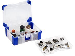 Zestaw akcesoriów do miniwiertarek PG TOOLS 217szt. Zestaw akcesoriów do miniwiertarek PG TOOLS 217szt.