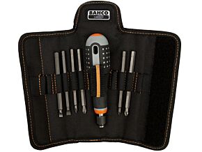 Zestaw końcówki wkrętakowe 6szt 100mm i rękojeść wkrętakowa Zestaw końcówki wkrętakowe 6szt 100mm i rękojeść wkrętakowa