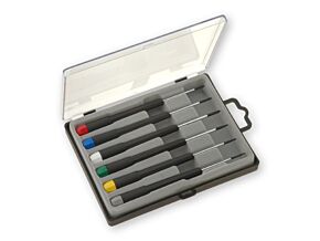 Zestaw 6 precyzyjnych wkrętaków Goldtool GTK-173 Zestaw 6 precyzyjnych wkrętaków Goldtool GTK-173