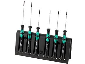 Zestaw wkrętaków WERA 6szt. ze statywem