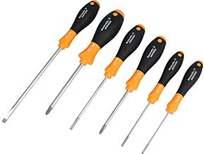 Zestaw wkrętaków WEIDMULLER 6szt. krzyżowy Phillips, płaski