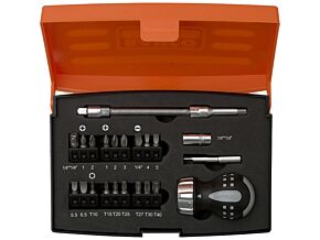 Zestaw końcówek wkrętakowych BAHCO 17szt. 25mm