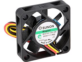 Wentylator 5VDC 40x40x10mm 13,52m3/h 27,3dBA Vapo Wentylator 5VDC 40x40x10mm 13,52m3/h 27,3dBA Vapo