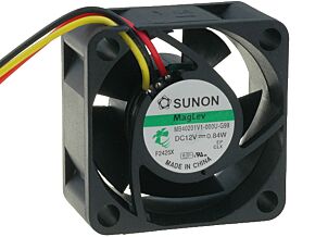 Wentylator 12VDC 40x40x20mm 15,04m3/h 25,5dBA Vapo Wentylator 12VDC 40x40x20mm 15,04m3/h 25,5dBA Vapo