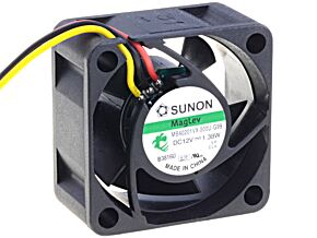 Wentylator 12VDC 40x40x20mm 18,25m3/h 27,5dBA Vapo Wentylator 12VDC 40x40x20mm 18,25m3/h 27,5dBA Vapo