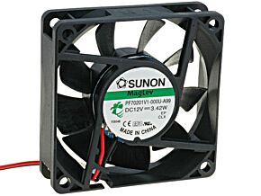 Wentylator 12VDC 70x70x20mm 73,06m3/h 41,5dBA Vapo Wentylator 12VDC 70x70x20mm 73,06m3/h 41,5dBA Vapo