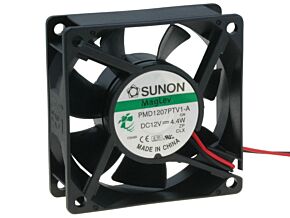 Wentylator 12VDC 70x70x25mm 83,25m3/h 44dBA Vapo