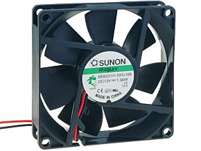 Wentylator 12VDC 80x80x20mm 61m3/h 38dBA Vapo Wentylator 12VDC 80x80x20mm 61m3/h 38dBA Vapo