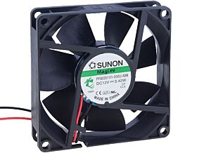 Wentylator 12VDC 80x80x20mm 90,04m3/h 48dBA Vapo Wentylator 12VDC 80x80x20mm 90,04m3/h 48dBA Vapo