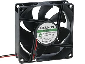 Wentylator 12VDC 80x80x25mm 69,7m3/h 33dBA Vapo