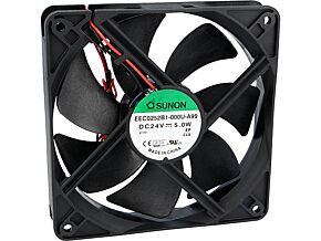 Wentylator 24VDC 120x120x25mm 183,8m3/h 44,5dBA