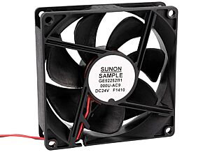 Wentylator 24VDC 92x92x25mm 126,75m3/h 47dBA IP56 Wentylator 24VDC 92x92x25mm 126,75m3/h 47dBA IP56