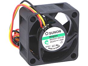 Wentylator 24VDC 40x40x20mm 15,12m3/h 25,5dBA Vapo