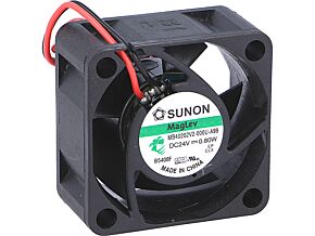 Wentylator 24VDC 40x40x20mm 13,09m3/h 21dBA Vapo Wentylator 24VDC 40x40x20mm 13,09m3/h 21dBA Vapo