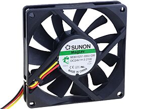 Wentylator 24VDC 80x80x15mm 62,86m3/h 34,7dBA Vapo Wentylator 24VDC 80x80x15mm 62,86m3/h 34,7dBA Vapo