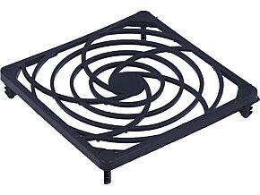 Osłona wentylatora 80x80mm plastikowa montaż: zatrzask A 80mm D 5,5mm Osłona wentylatora 80x80mm plastikowa montaż: zatrzask A 80mm D 5,5mm