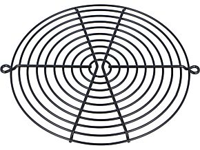 Osłona wentylatora fi171mm metalowa montaż: śruba Kolor czarny Osłona wentylatora fi171mm metalowa montaż: śruba Kolor czarny