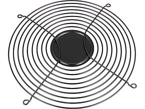 Osłona wentylatora 254x254mm metalowa montaż: śruba Kolor czarny
