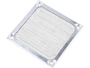 Osłona wentylatora z ekranem EMI 80x80mm metalowa montaż: śruba Osłona wentylatora z ekranem EMI 80x80mm metalowa montaż: śruba