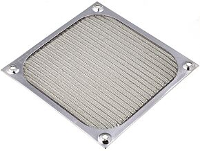 Osłona wentylatora 120x120mm z ekranem EMI metalowa montaż: śruby Osłona wentylatora 120x120mm z ekranem EMI metalowa montaż: śruby