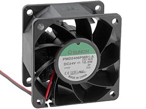 Wentylator 24VDC 60x60x38mm 95,99m3/h 56dBA 28AWG Wentylator 24VDC 60x60x38mm 95,99m3/h 56dBA 28AWG