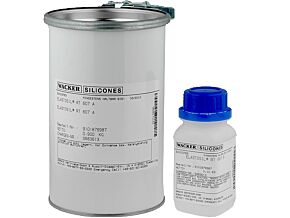 Zalewa silikonowa WACKER brunatno-czerwony dwuskładnikowe 1kg Zalewa silikonowa WACKER brunatno-czerwony dwuskładnikowe 1kg