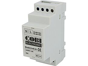 Zasilacz impulsowy 40W 24VDC 1,66A 85÷265VAC 90÷350VDC IP20