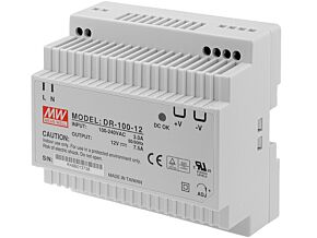 Zasilacz impulsowy 90W 12VDC 12÷15VDC 7,5A 88÷264VAC 350g